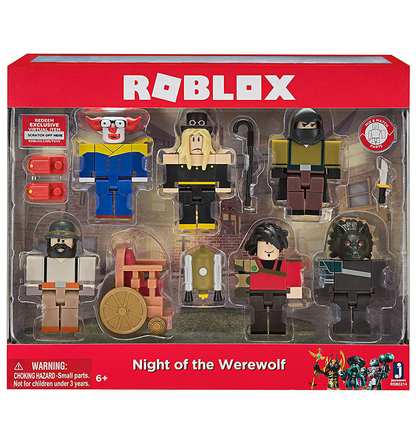 Roblox Action Collection - Night of the Werewolf Six Figure Pack