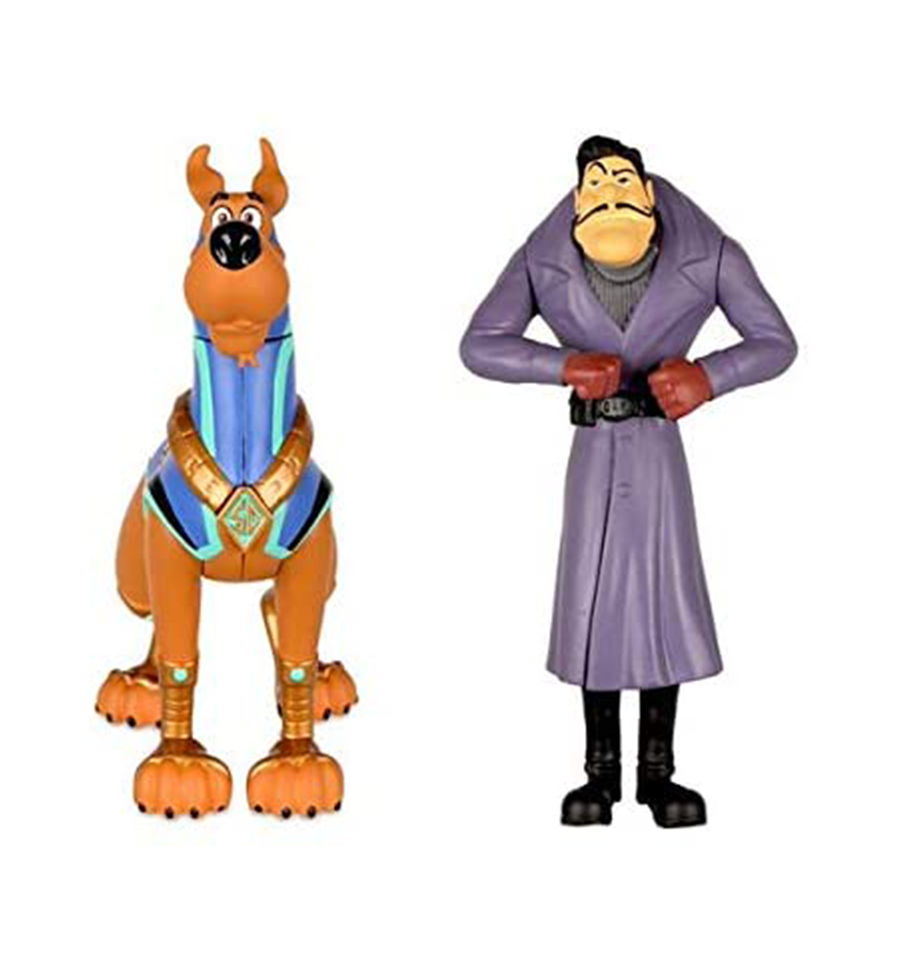 Scoob 6" Super Scoob and Dick Dastardly Action Figures 2 Pack