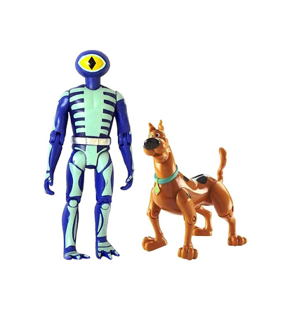 Scooby-Doo! 50 Years Scooby and The Skeleton Man Action Figures 2 Pack