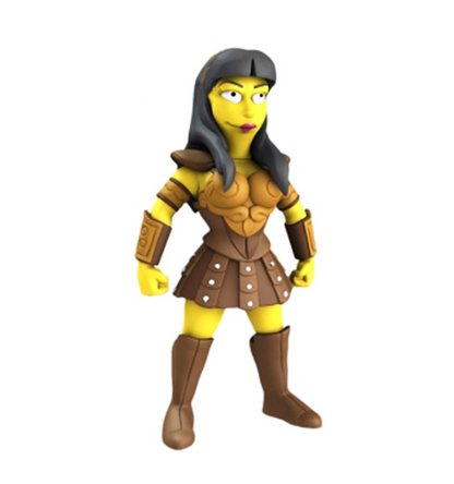 NECA Simpsons 25th Anniversary - Lucy Lawless 5" Action Figure- Series 2
