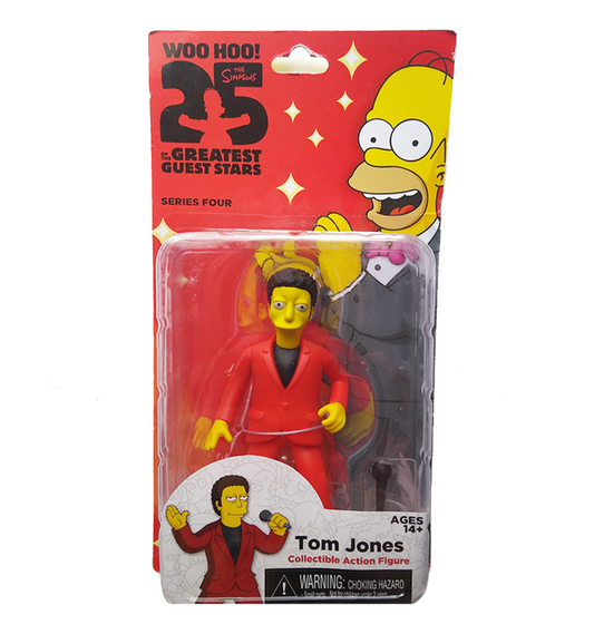 NECA Simpsons 25th Anniversary Series 4- Tom Jones Celebrity Action Figure