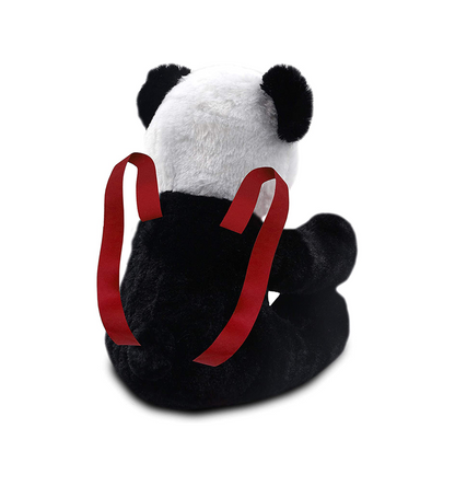 Singalong Buddies Plush Panda with Wired Microphone and Built-In Speaker