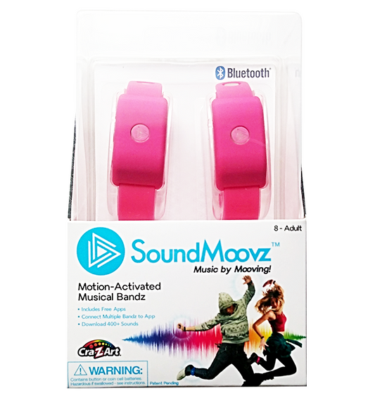 Cra-Z-Art Sound Moovz Musical Bandz– Pink