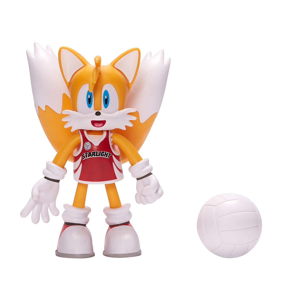 Sonic The Hedgehog 4" Basketball Tails Action Figure