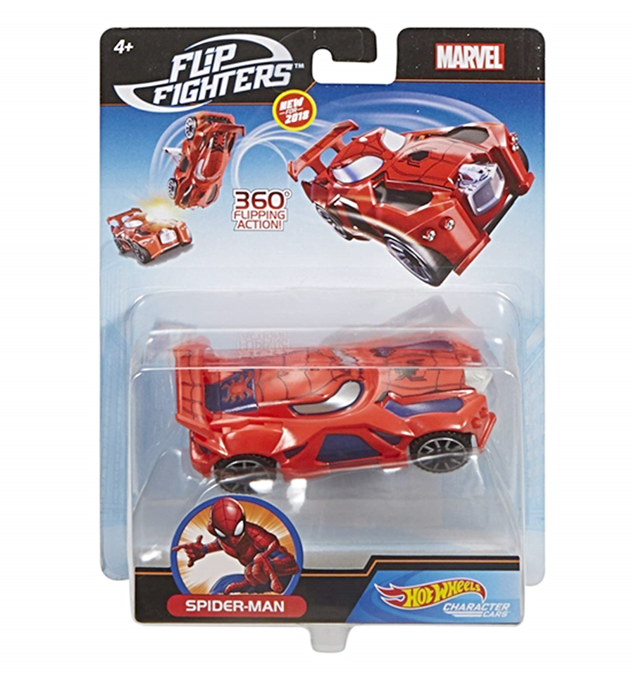 Hot Wheels Marvel Fighter Vehicle Spider-man