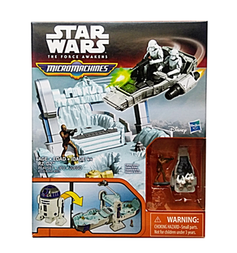 Star Wars The Force Awakens Micro Machines R2-D2 Playset