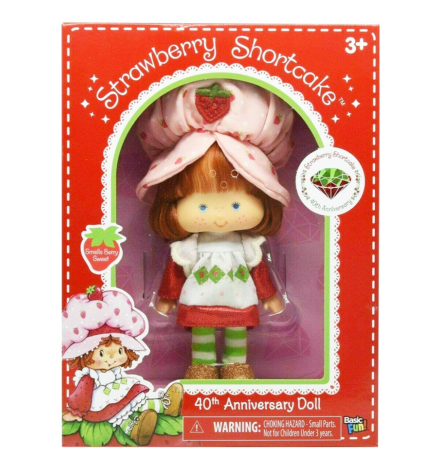 Strawberry Shortcake 5.5-Inch Retro 40th (Diamond) Anniversary Berry Scented Doll
