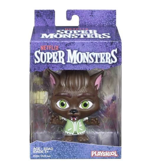 Netflix Super Monsters Lobo Howler Collectible 4-inch Figure