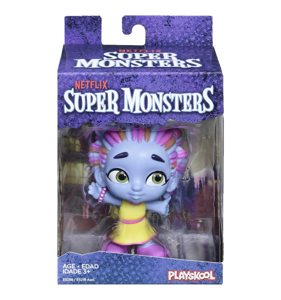 Netflix Super Monsters Zoe Walker Collectible 4-inch Figure