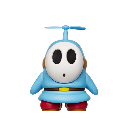 World of Nintendo Blue Shy Guy 4" Figure with Propeller