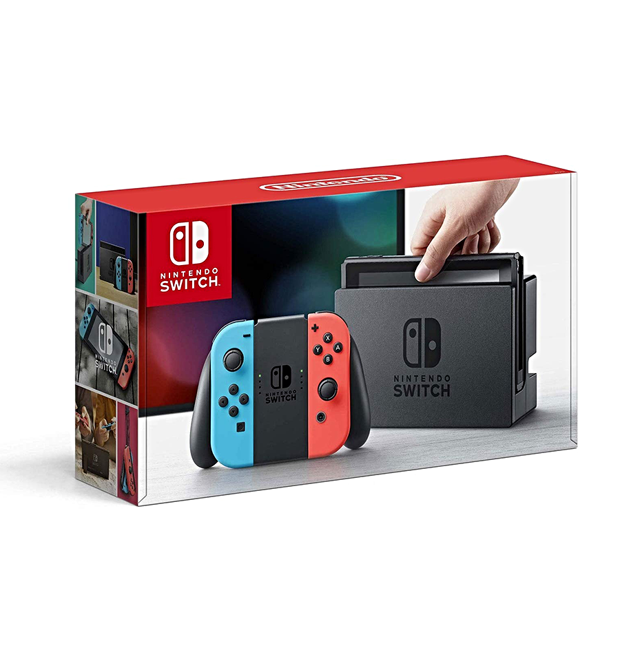 Nintendo Switch – Neon Red and Neon Blue Joy-Con