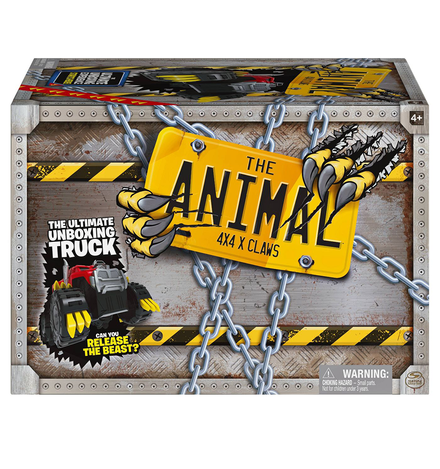 The Animal - Interactive Unboxing Toy Truck with Retractable Claws, Lights and Sounds