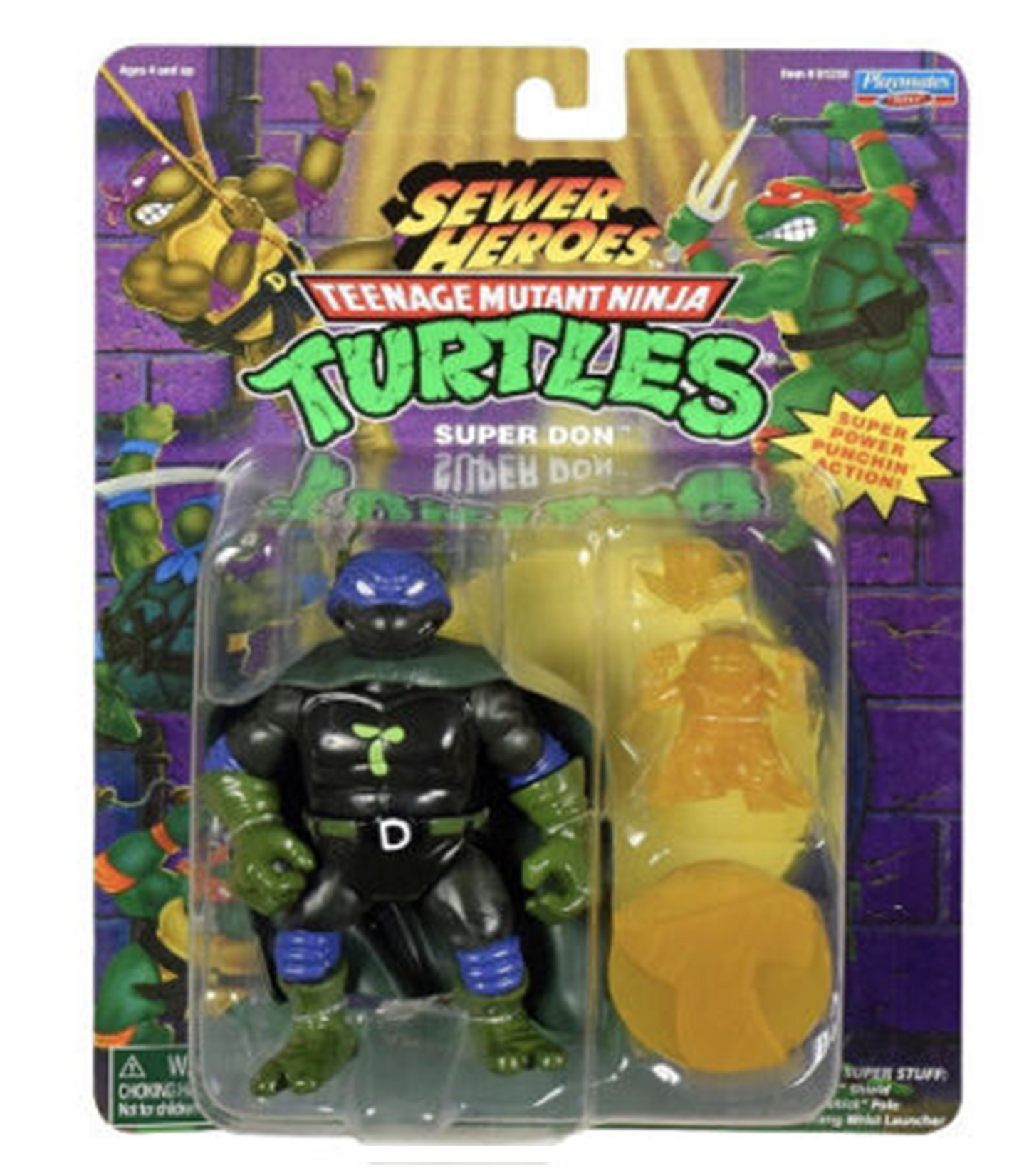 Teenage Mutant Ninja Turtles Sewer Heroes - Super Don Action Figure