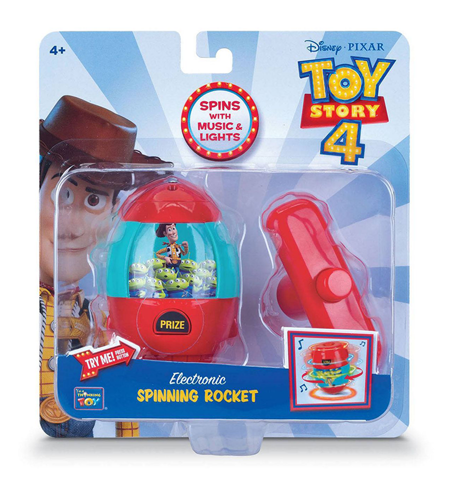 Toy Story 4 Electronic Spinning Rocket with Lights & Music
