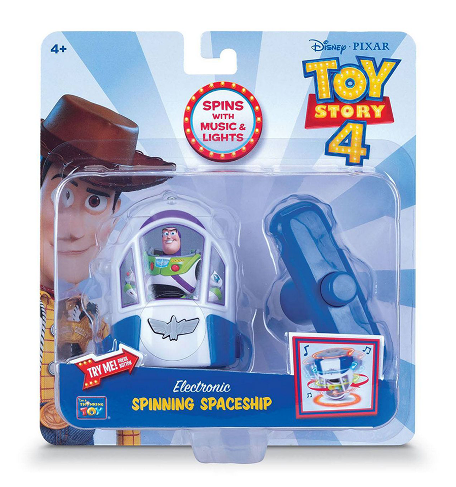 Toy Story 4 Electronic Buzz Light Spinning Spaceship