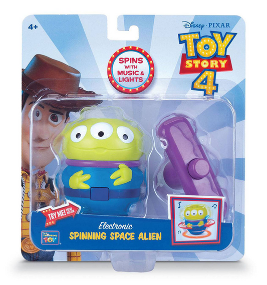 Toy Story 4 Electronic Spinning Space Alien, Spins with Music & Lights