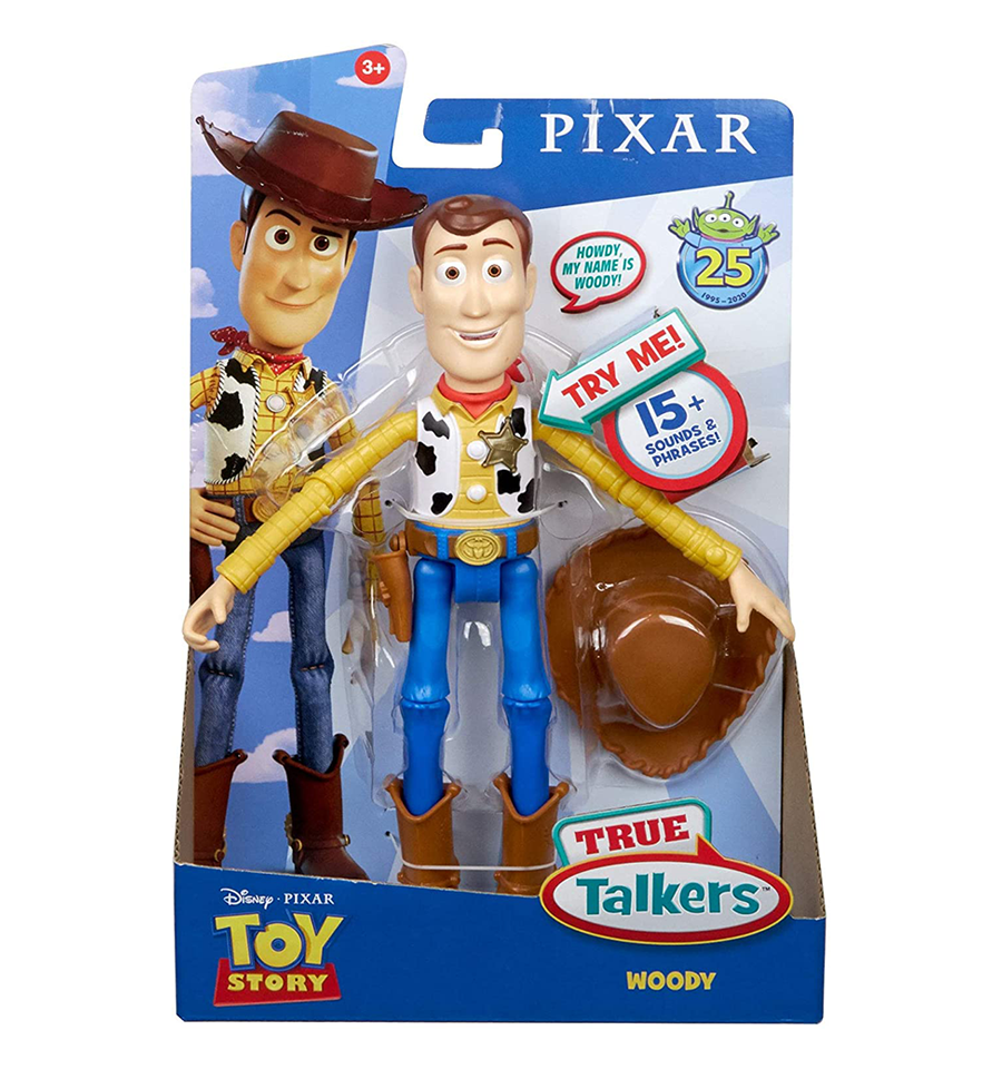 Toy Story 4 True Talkers 9" Woody 25th Anniversary Action Figure