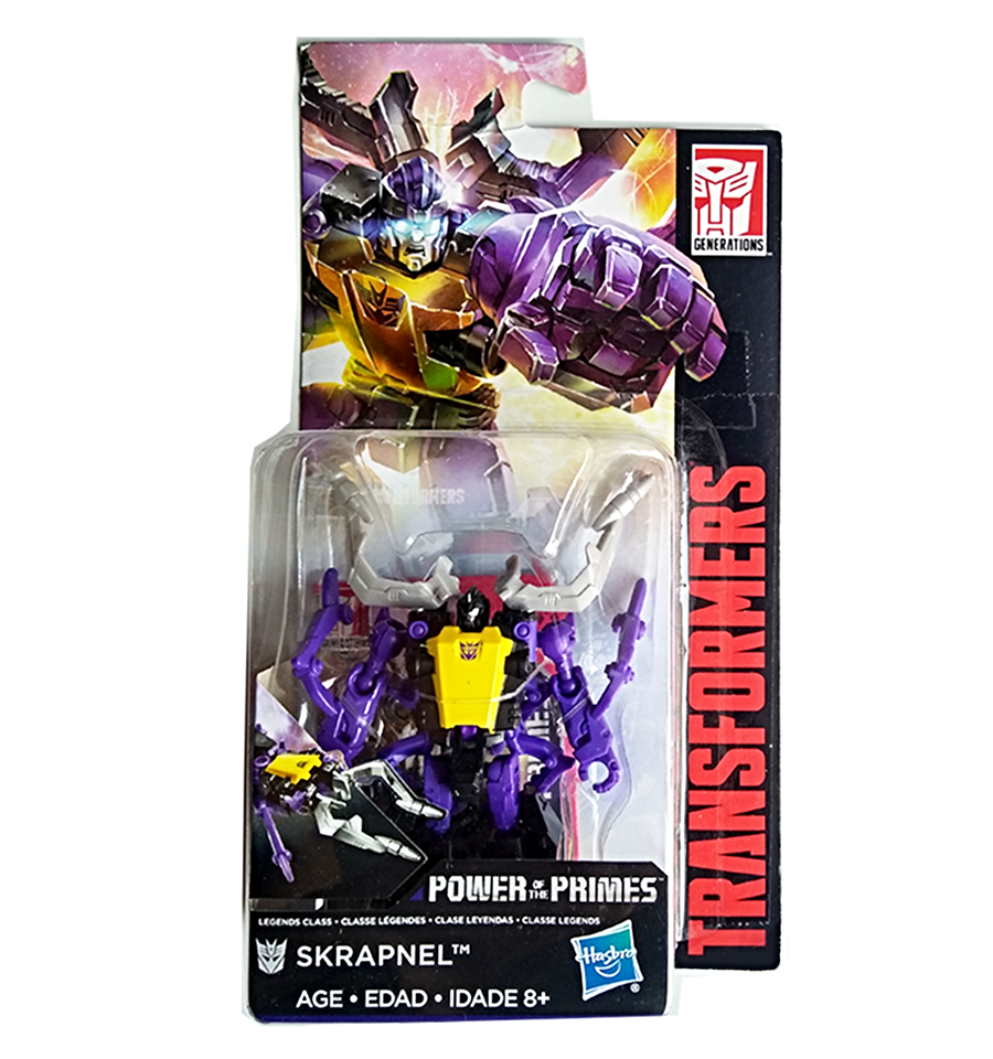 Transformers: Generations Power of the Primes Legends Class Skrapnel