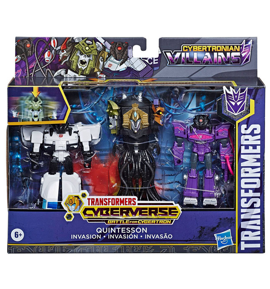 Transformers Bumblebee Cyberverse Adventures Quintesson Invasion Pack
