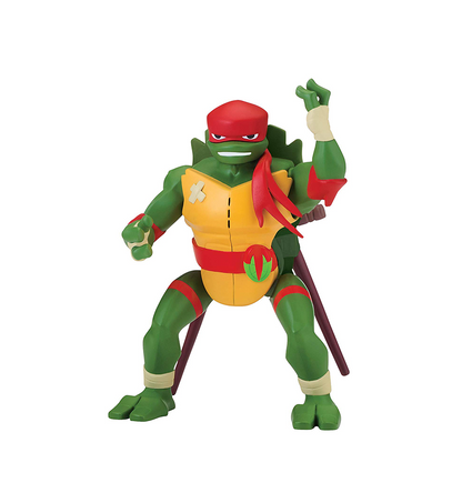 Rise of the Teenage Mutant Ninja Turtles Raphael Side Flip Ninja Attack Deluxe Figure