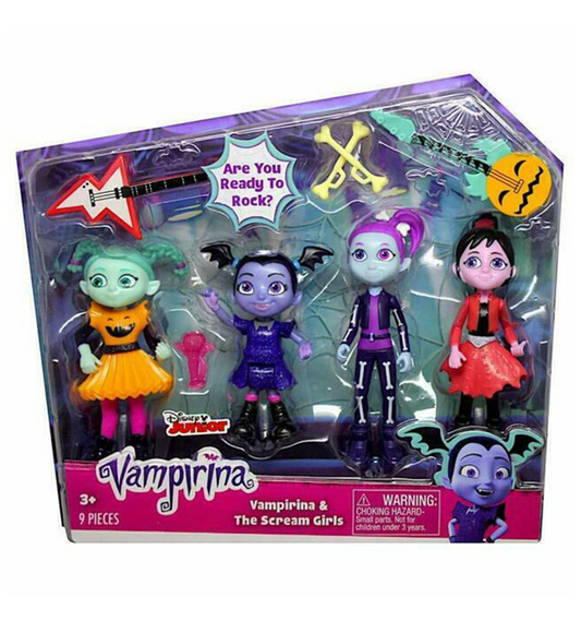 Disney Junior Vampirina & The Scream Girls Figure 4-Pack