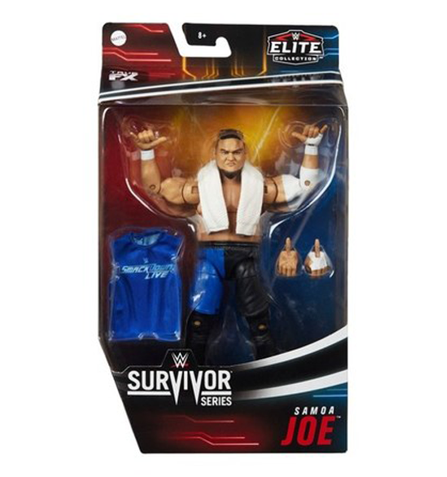 WWE Wrestling Elite Collection Survivor Series Samoa Joe Action Figure