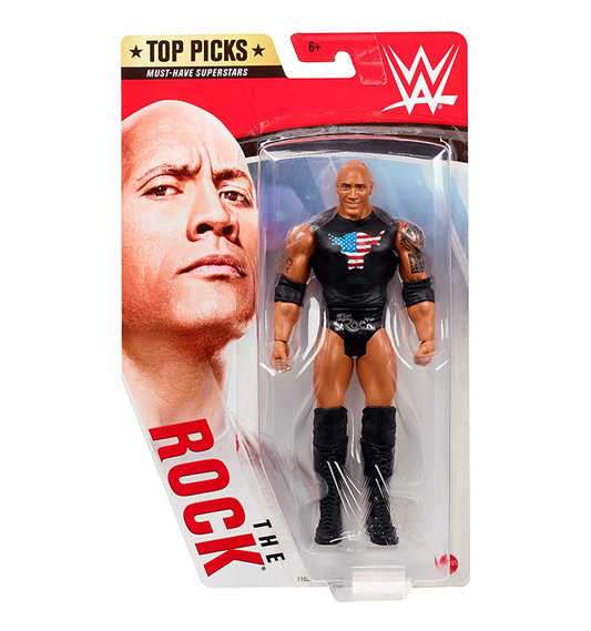 WWE Top Picks 2020 The Rock Action Figure