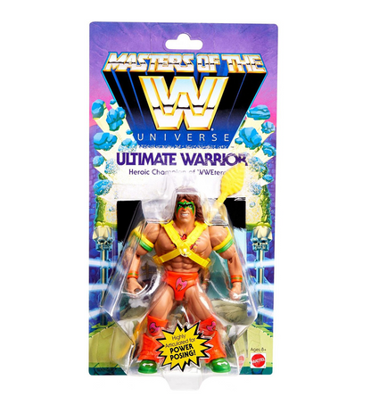  Ultimate Warrior WWE Masters of The WWE Universe Action Figure