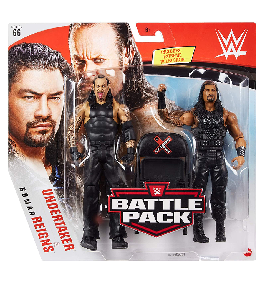 WWE Roman Reigns vs Undertaker Battle Pack Series #66
