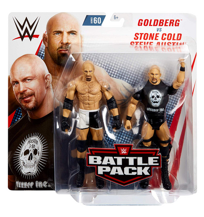 WWE Goldberg vs Stone Cold Steve Austin 2-Pack 