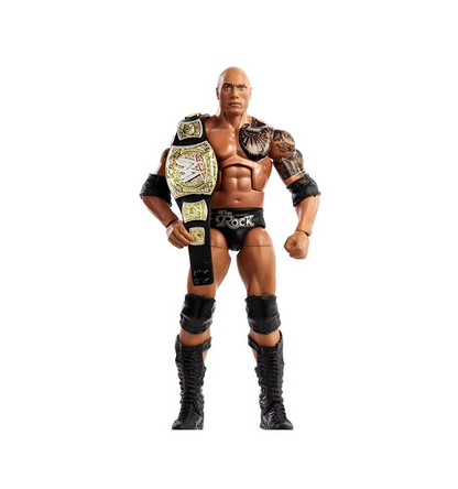 WWE Wrestling Elite Collection Royal Rumble The Rock Action Figure