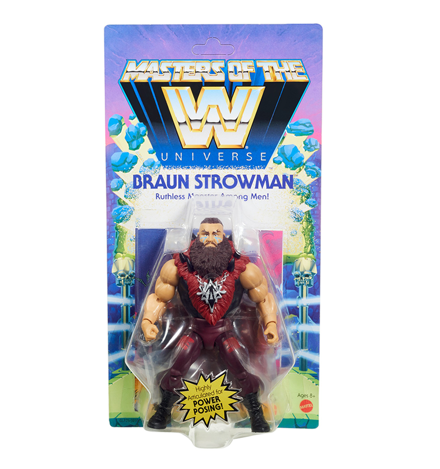 WWE Wrestling Masters of the WWE Universe Braun Strowman Action Figure