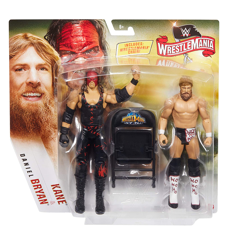WWE Wrestlemania Daniel Bryan & Kane, Action Figures