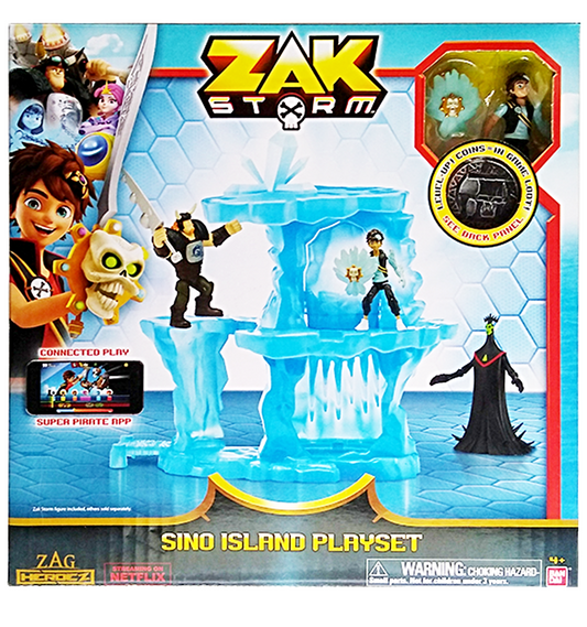 Zak Storm Sino Island Action Figure Playset
