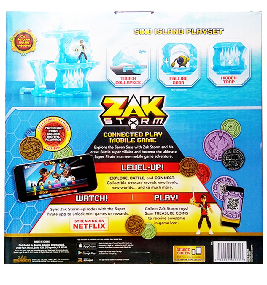 Zak storm sino outlet island playset