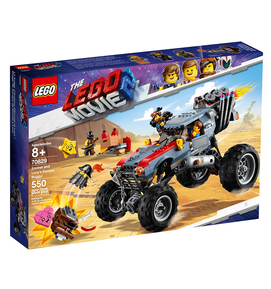 THE LEGO MOVIE 2 Emmet and Lucy's Escape Buggy- #70829