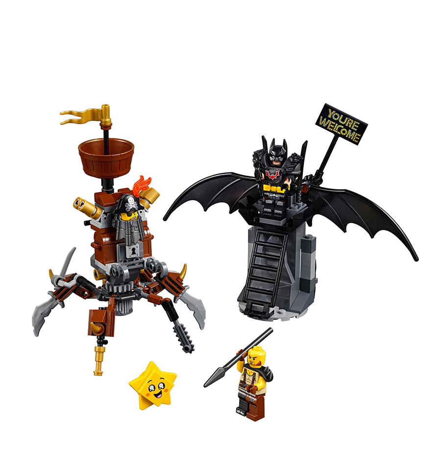 THE LEGO MOVIE 2 Battle-Ready Batman and MetalBeard- #70836