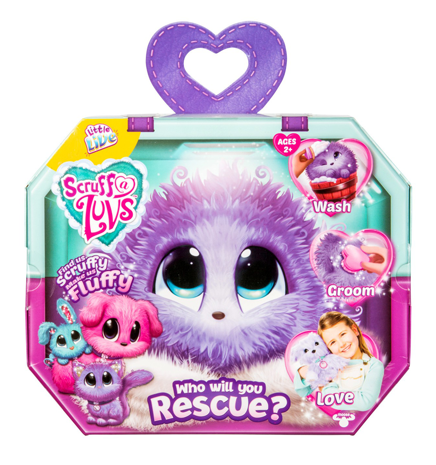 Little Live Pets Scruff-A-Luv - Lilac